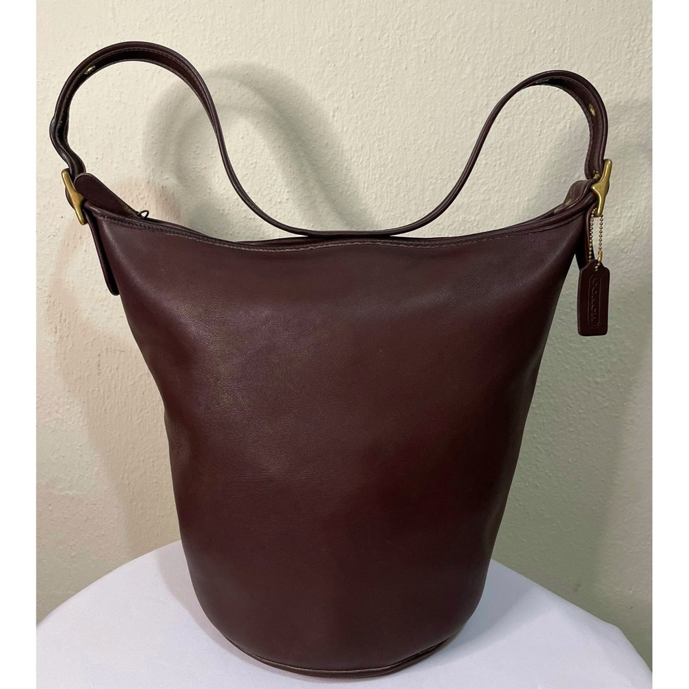 Vintage Coach Duffle Feed Sac Xl Bucket Bag Turnlock … Gem